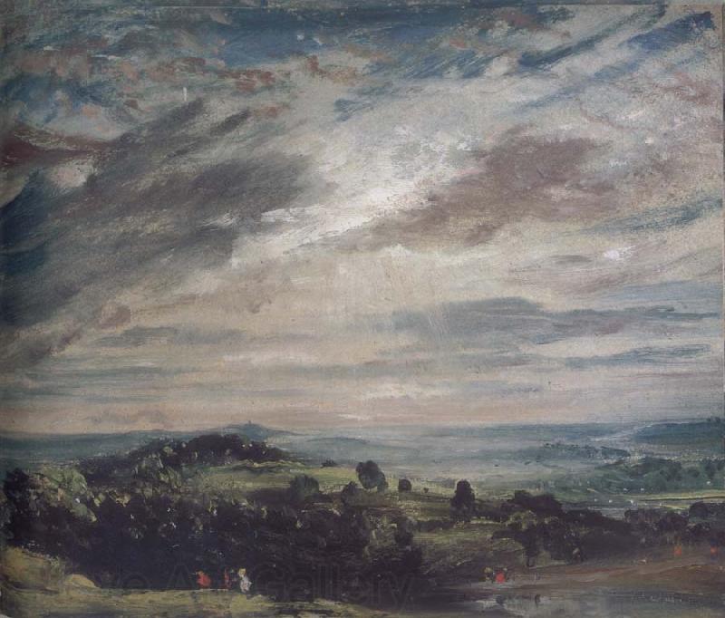 John Constable View from Hampstead Heath,Looking towards Harrow August 1821 France oil painting art